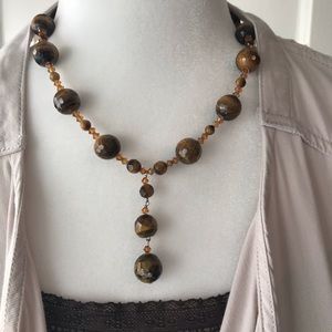 Tiger eye necklace